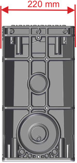 Studnia kablowa SK-1 Mikro w wersji z pokrywą z tworzywa sztucznego B125